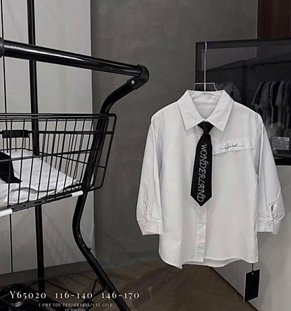 Рубашка Meloria Y65020-1 white - делук