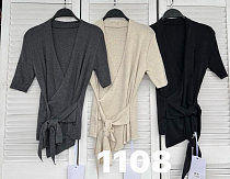 Блузка Style Nadezhda 1108 grey - делук