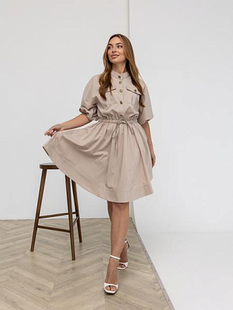 Платье Diamanna P245 beige - делук