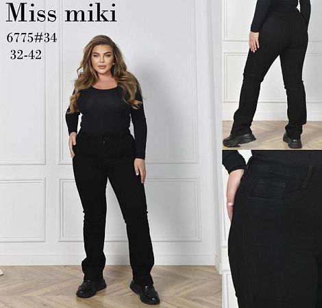 Джинсы Immei 6775 black - делук