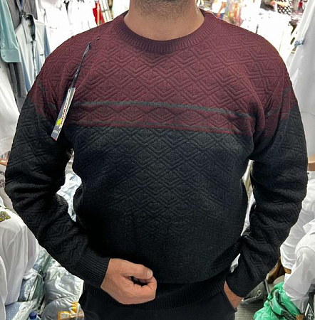 Свитер Nik 56843 wine - делук