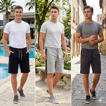 Шорты Samo 9105 black - делук