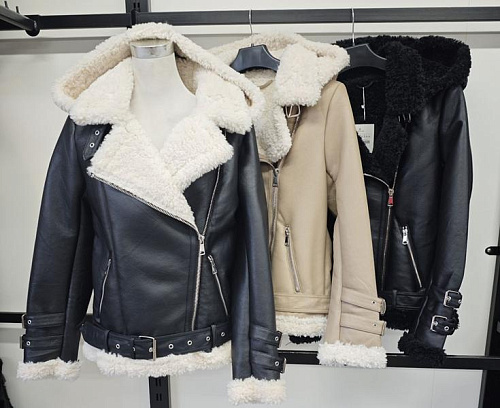 Куртка Modnulya 622 beige - делук