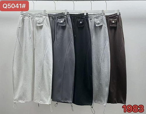 Штаны Спорт Шаолинь Q5041 d.grey - делук