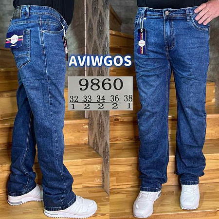 Джинсы Vingvgs 9860 blue - делук
