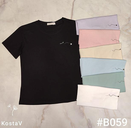Футболка Kosta B059 mix - делук