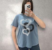 Футболка Elena&Vika 25070 l.blue Футболка Elena&Vika 25070 l.blue - делук