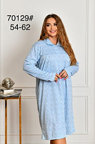 Ночнушка Romeo Life 70129 l.blue - делук
