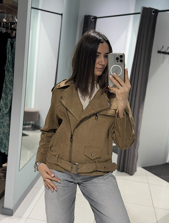 Куртка Comod 17966 beige - делук