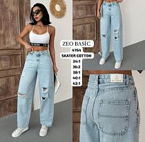 Джинсы Jeans Style 4764 l.blue - делук