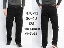Штаны God Baron 470-13 black - делук
