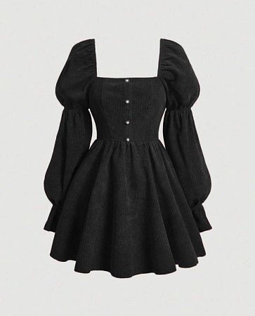 Платье Girl 470 black - делук