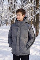 Куртка Delfinka 26345 grey - делук