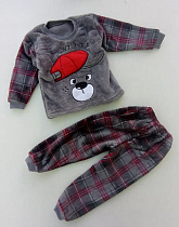 Пижама Meloria ML3060 grey - делук