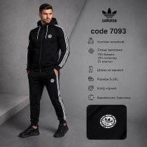 Костюм Спорт Azt AZ842-7093 black - делук