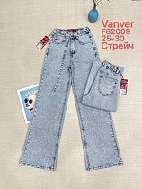 Джинсы Vanver F82009 l.blue - делук