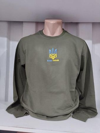 Свитер Panda 1203 khaki - делук