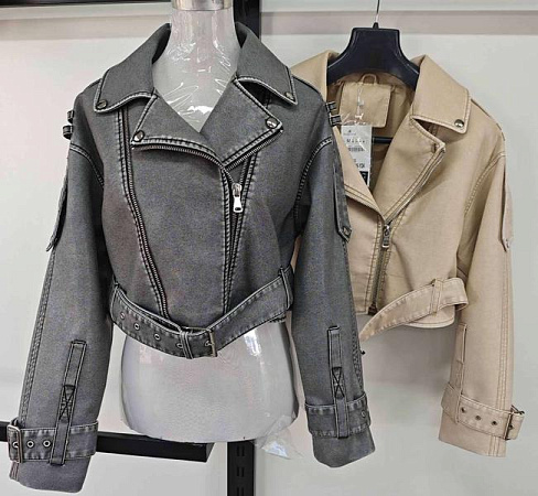 Куртка Liopt 3386 grey - делук