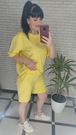 Костюм Valentina 043-3 yellow - делук