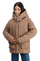 Куртка Modnulya MD224 brown - делук