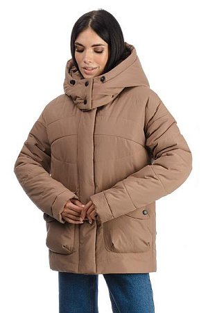 Куртка Modnulya MD224 brown - делук