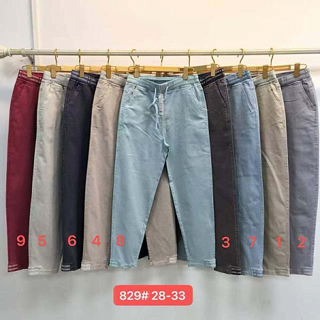 Джинсы Maxim Jeans 829-9 red - делук