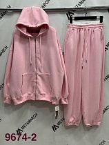 Костюм Спорт Met&March 9674-2 pink - делук