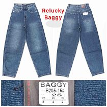 Джинсы Relucky B205-15 blue - делук
