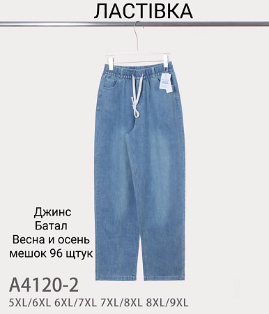 Джинсы А4120-2 - делук