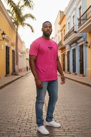 Футболка 2Bro 26028 pink - делук