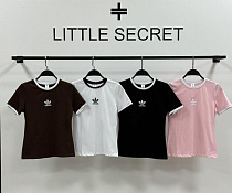 Футболка Little Secret 49 white - делук