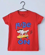 Футболка Dino DN295 red - делук