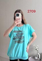 Футболка Fsn 2709 l.blue - делук