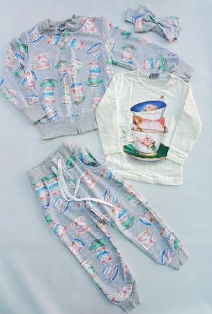 Костюм Спорт Meloria ML1987 grey - делук