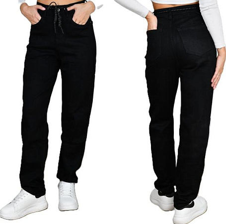 Джинсы Beki 289 black - делук