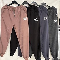 Штаны Спорт Tran TR590 black - делук