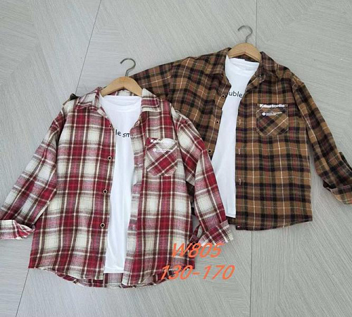 Рубашка Фунтик 805 brown - делук