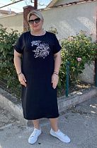 Платье Romeo Life RL585 black - делук