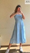Сарафан Met&March 305 l.blue - делук