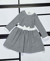 Платье Kosmy 574-1 grey - делук