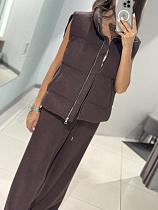 Жилетка Comod H2037 brown - делук