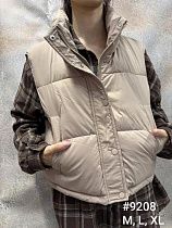 Жилетка Kosta JL9208 beige - делук