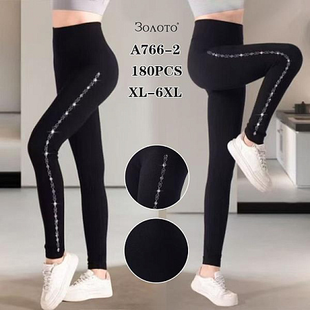 Лосины Global A766-2 black - делук