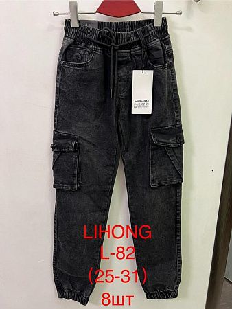 Джинсы Lihong L82 black - делук