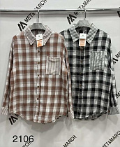 Рубашка Met&March 2106 black - делук