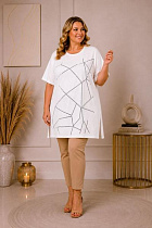 Туника Global GL324 white - делук