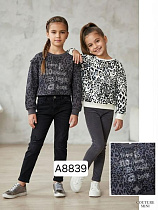 Свитер Фунтик A8839 milk - делук
