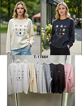 Свитер Dgmd T1788 mix - делук