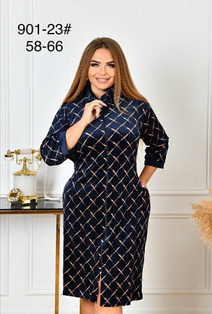 Халат Estima 901-23 navy - делук