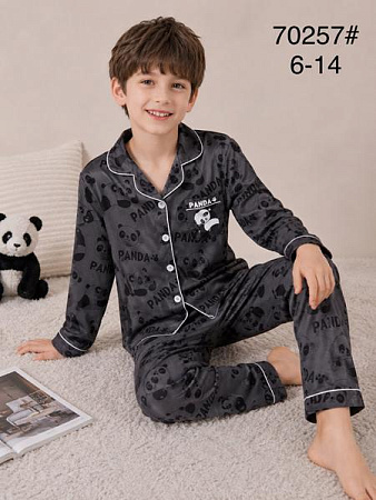 Пижама Fili Kids 70257 d.grey - делук